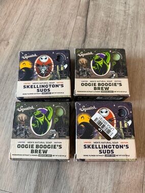 Dr Squatch Soap -  Skellington's Suds & Oogie Boogie's Brew Limited Edition - 4